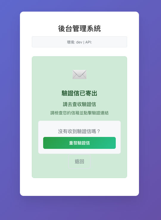 驗證信